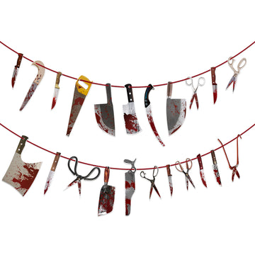 Spooky Halloween Party Banner Decorations