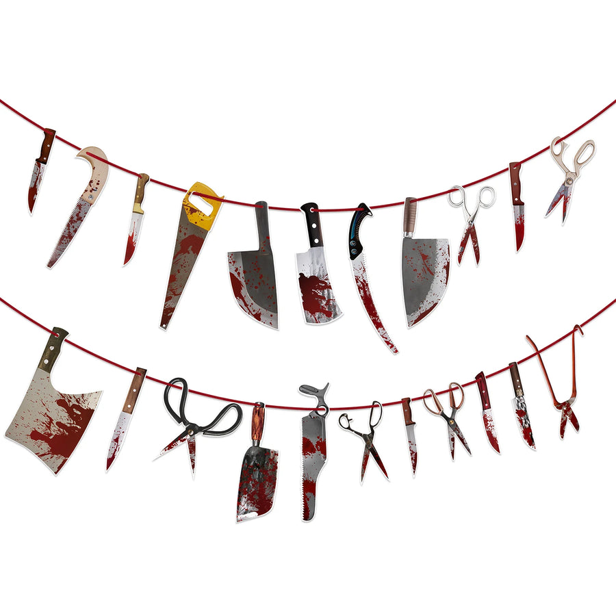 Spooky Halloween Party Banner Decorations